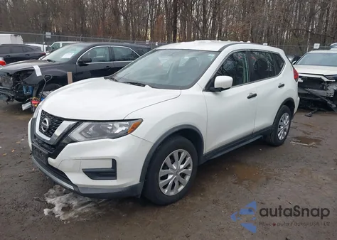 2017 Nissan Rogue S из США, поврежденный, VIN KNMAT2MVXHP504040